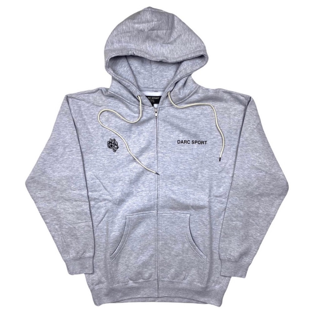 Darc Sport Men's Wolves Forever USA Code Of Honor Full Zip Hoodie Sweatshirt